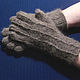 Men's knitted gloves. Gloves. Warm Yarn. Online shopping on My Livemaster.  Фото №2