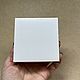 Коробка 7*7*3 Белый лен. Коробки. Pack_and_tag (Евгения). Ярмарка Мастеров.  Фото №6