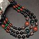 Necklace. beads. ' India'. Necklace. nata-sabirova.handmade jewelry. Online shopping on My Livemaster.  Фото №2