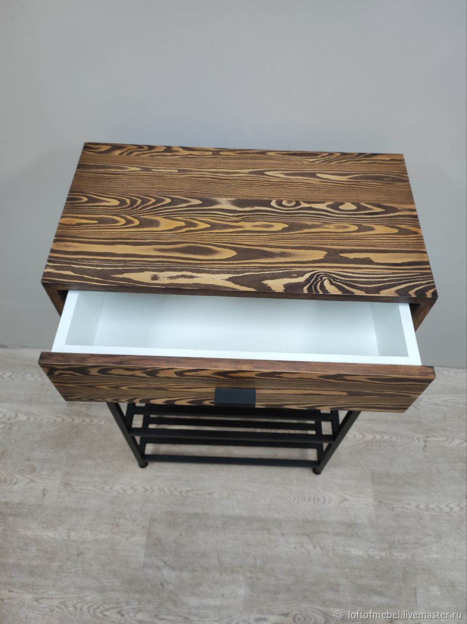 Стильная обувница в лофт стиле в интернет-магазине Ярмарка Мастеров по ...