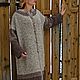 Order Tweed Autumn TWEED YarnArt Coat Handmade. Knitted clothes (seamewlarisa). Livemaster. . Coats Фото №3
