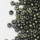 Czech beads 10/0 Green metallic olive 94107 10 g Preciosa, Beads, Solikamsk,  Фото №1