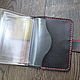 Leather cover for auto documents. Cover. crecca. My Livemaster. Фото №6