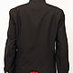 Order Men's jacket made of semi-viscose black. Lollypie - Modiste Cat. Livemaster. . Jackets for men Фото №3