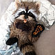 Teddy Animals: Raccoon Teddy Cinnamon. Teddy Toys. VaKulina (Valentina) Teddy Bear. Online shopping on My Livemaster.  Фото №2