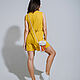 Order jumpsuit: ' Mustard' 42/44 size. BORMALISA. Livemaster. . Jumpsuits & Rompers Фото №3