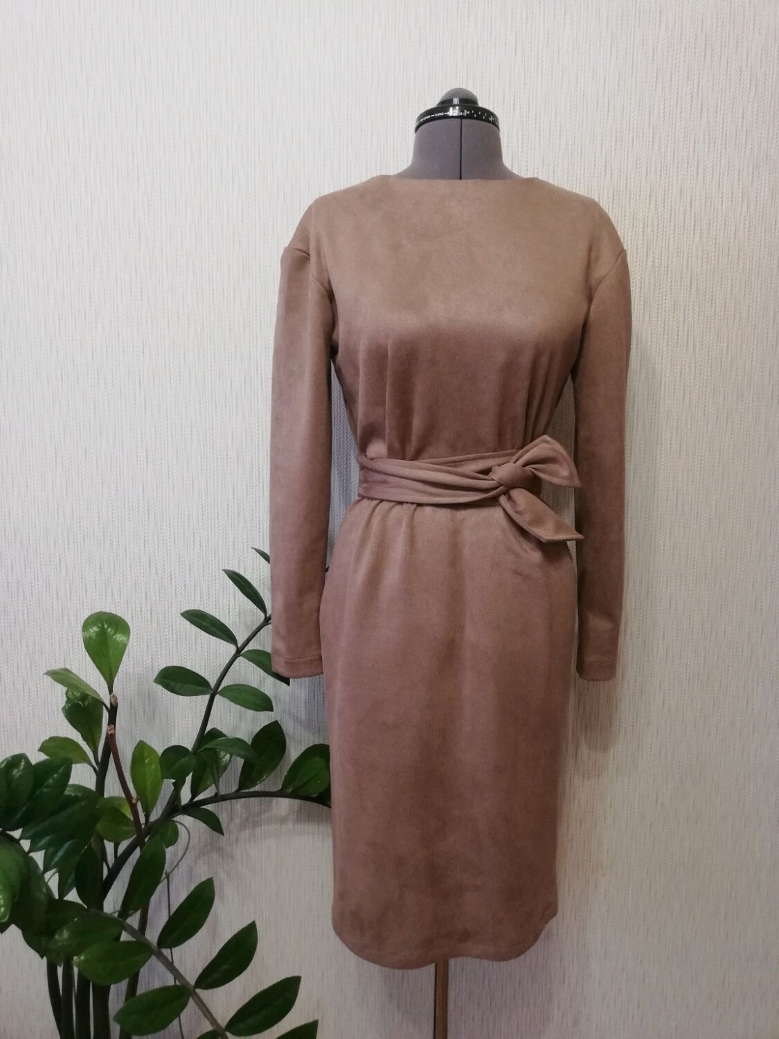 Женское платье из замши в интернет-магазине на Ярмарке Мастеров ...