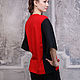Red rose women's t-shirt, black oversize t-shirt, sport chic. T-shirts. Lara (EnigmaStyle). My Livemaster. Фото №5