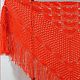 St. Red Shawl 200*100 Crocheted Triangular with Tassels #001, Shawls, Nalchik,  Фото №1