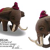 Куклы и игрушки handmade. Livemaster - original item elephant. Handmade.