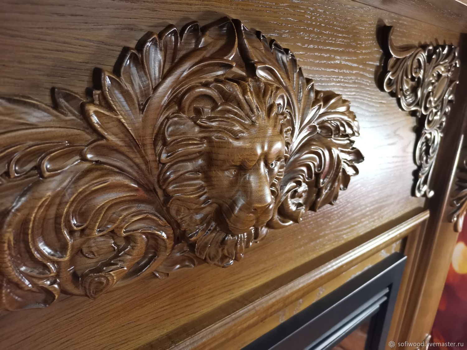 Портал для электрокамина, дуб в интернет-магазине на Ярмарке Мастеров ...