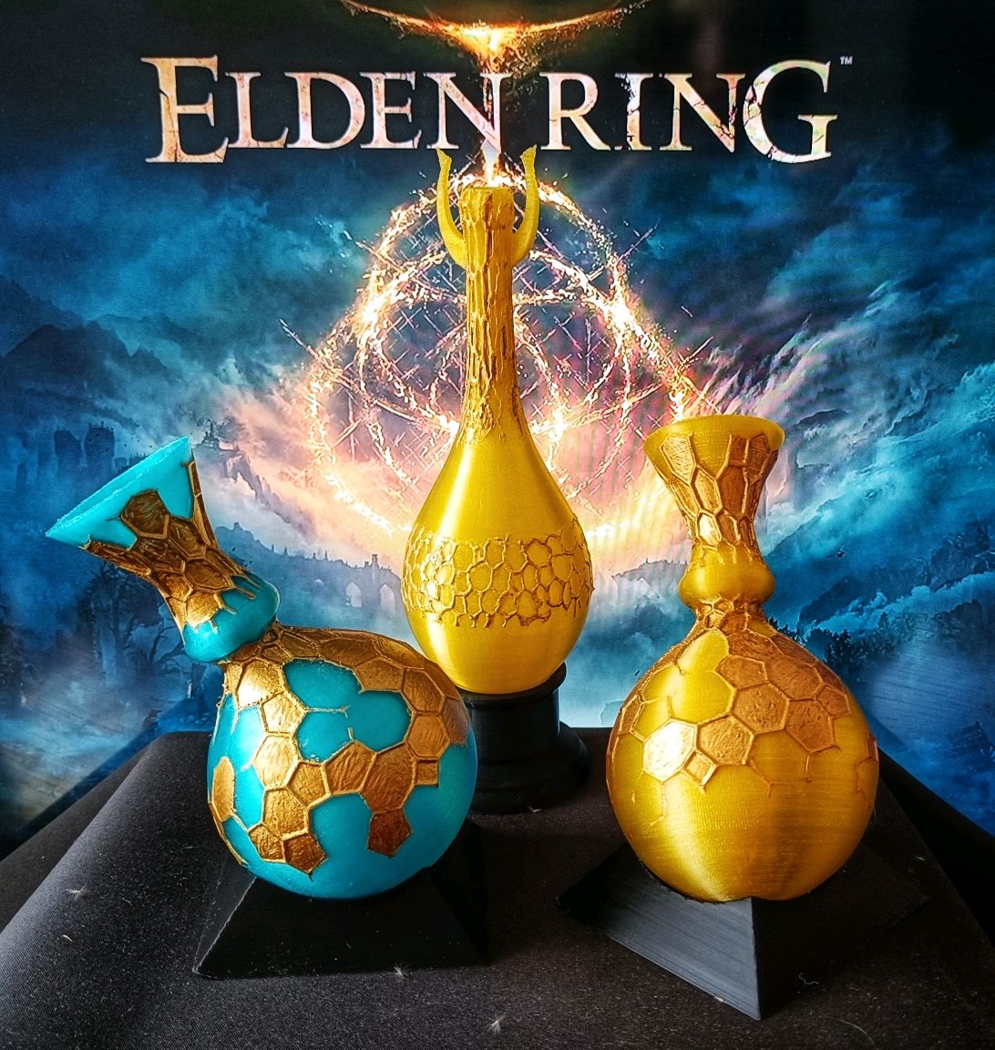 Фласка из игры Elden Ring в интернет-магазине на Ярмарке Мастеров |  Элементы интерьера, Москва - доставка по России. Товар продан.