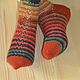 Knitted socks ' September'. Socks handmade. Socks. DominikaSamara. My Livemaster. Фото №6