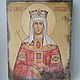 Icon of Elena of Serbia. Icons. Mochalka.. My Livemaster. Фото №4