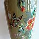 35,5 cm Antique Vase Opal Glass Bohemia Hand Painted 1860e. Vintage interior. Czechvintage (Czechvintage). My Livemaster. Фото №4