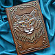 Leather notebook "ROYAL CAT". Notebooks. Furmani. Online shopping on My Livemaster.  Фото №2