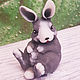 Заказать Мыло Веселый кролик символ 2023 купить в подарок на Новый год. Мыло ручной работы - Edenicsoap. Ярмарка Мастеров. . Мыло Фото №3