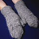 Order Double men's knitted mittens Grey. Warm Yarn. Livemaster. . Mittens Фото №3