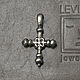 Крест Византия. Крестик. LEVITAN jewellery. Интернет-магазин Ярмарка Мастеров.  Фото №2