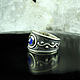 Order Ring made of 925 sterling silver with an ethnic pattern and agate RO0007. Sunny Silver. Livemaster. . Rings Фото №3