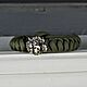 Paracord bracelet with silver Tiger Bead. Braided bracelet. kot-bayun. My Livemaster. Фото №4