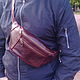 Order mens leather handbag. Sergei. Livemaster. . Men\'s bag Фото №3