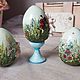 Easter eggs: Set of Hares in the grass, with voluminous decor and painting. Eggs. BronvenGift (bronven). My Livemaster. Фото №8