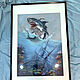 Order  Shark and Ship. Original. Valeria Akulova ART. Livemaster. . Pictures Фото №3