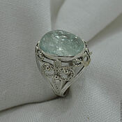 Ring with jade Simply chic