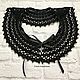 Order Knitted collar No. 3. Needlework Elena Karpachova. Livemaster. . Collars Фото №3