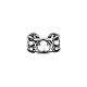  Кольцо Трилистник - трифоль, серебро 925, Кольца, Москва,  Фото №1