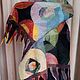  ' abstraction'. Scarves. The author felt Nad-Korableva. Online shopping on My Livemaster.  Фото №2
