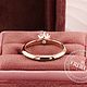 Помолвочное кольцо с бриллиантом 1 карат. Кольцо помолвочное. FROLOF JEWELRY. Ярмарка Мастеров.  Фото №6