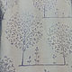 Шторная ткань. Органза для штор с деревьями. Тюль. Ткани. Ткани на десерт (Шторы и ткани). Ярмарка Мастеров.  Фото №5