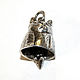 Silver Pendent - a bell, Pendant, Moscow,  Фото №1