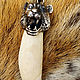  Tiger Bear Fang Pendant Silver, Pendant, Moscow,  Фото №1