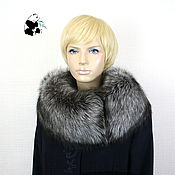 Аксессуары handmade. Livemaster - original item Fur detachable collar boa Fox fur. Art. TK-423. Handmade.