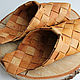 Sandals-sandals of birch bark 'Berestycki'. National shoes. Mochalka.. Online shopping on My Livemaster.  Фото №2