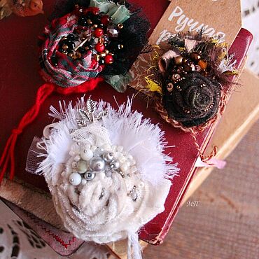 Украшения ручной работы. Ярмарка Мастеров - ручная работа Бохо брошь. Handmade.