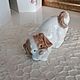 Винтаж: NAO BY LLADRO статуэтка Puppy Щенок фарфор Испания, Статуэтки винтажные, Нижний Новгород,  Фото №1