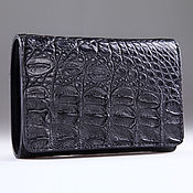 Сумки и аксессуары handmade. Livemaster - original item Wallet with coin holder made of genuine crocodile leather IMA0216B3. Handmade.