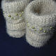 Knitted baby shoes Sunshine. Babys bootees. Warm Yarn. My Livemaster. Фото №4