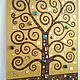 Картина Дерево Счастья, дерево Жизни, золотая, в стиле Климта. Картины. Картины для Вашего Интерьера. Ярмарка Мастеров.  Фото №6