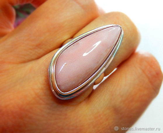 Комплект "РОЗОВЫЕ ОБЛАКА", розовый опал купить в интернет-магазине ...