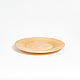 Плоская деревянная тарелка из кедра (детский набор) 190мм. T149. Детская посуда. ART OF SIBERIA. Интернет-магазин Ярмарка Мастеров.  Фото №2