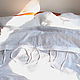 Льняное постельное белье Белый лен. Комплекты постельного белья. Инна (Макошь). Интернет-магазин Ярмарка Мастеров.  Фото №2
