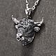 Подвеска Бык. Подвеска. AlexFox Jewelry. Ярмарка Мастеров.  Фото №4