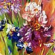 Order Oil painting with bright irises. Colorful irises in the picture. Zabaikalie. Livemaster. . Pictures Фото №3