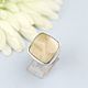 Anillo de jade. La plata, Rings, Moscow,  Фото №1