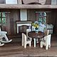 Кукольный домик Итальянский из дуба. Кукольные домики. Кукольные домики и мебель из дерева. Ярмарка Мастеров.  Фото №5